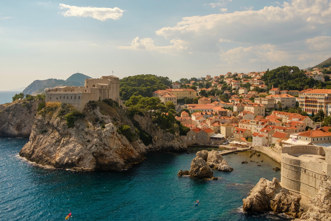 Dubrovnik aus der Himmelsperspektive